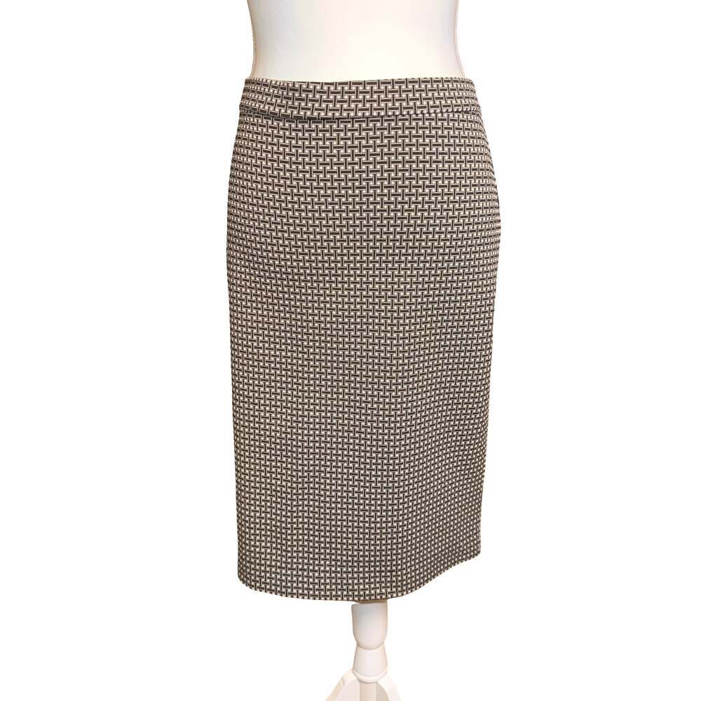 Ann Taylor Geometric Print Pencil Skirt Size S